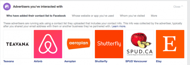 Facebook Custom Audiences