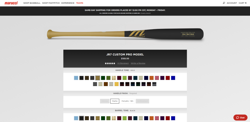 Marucci baseball bat