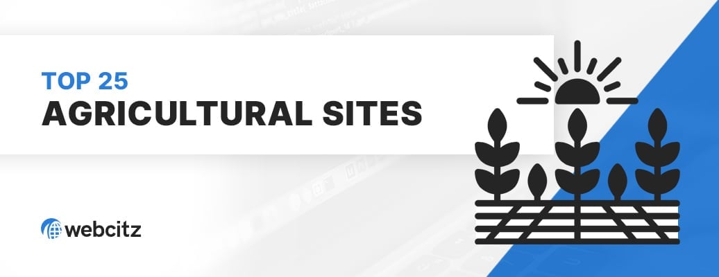 Top 47 Agricultural Websites Image