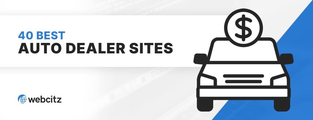 38 Best Auto Dealer Websites Image