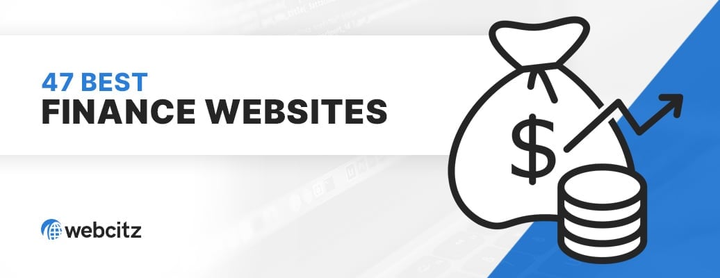 47 Best Finance Websites Image