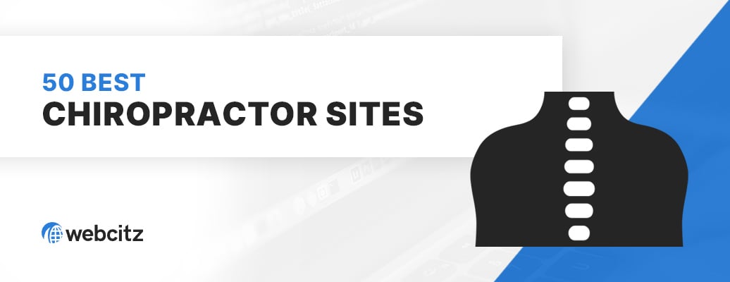 50 Best Chiropractor Websites Image