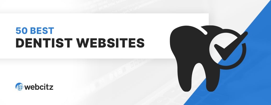50 Best Dentist Websites Image