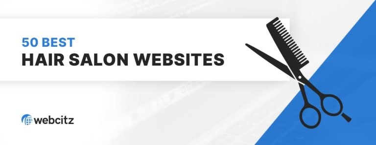 50 Best Hair Salon Websites