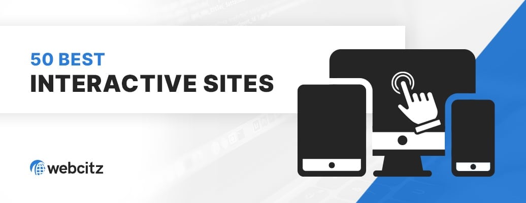 50 Best Interactive Websites Image