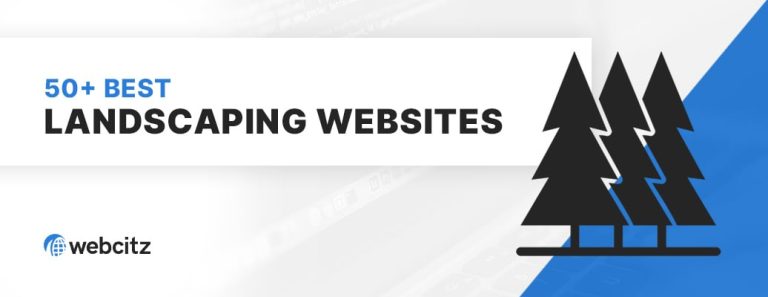 50+ Best Landscaping Websites