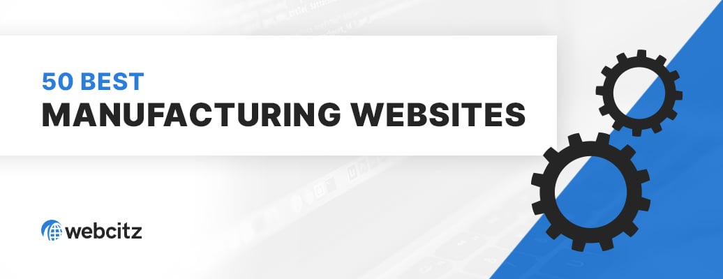 50 Best Manufacturing Websites Image