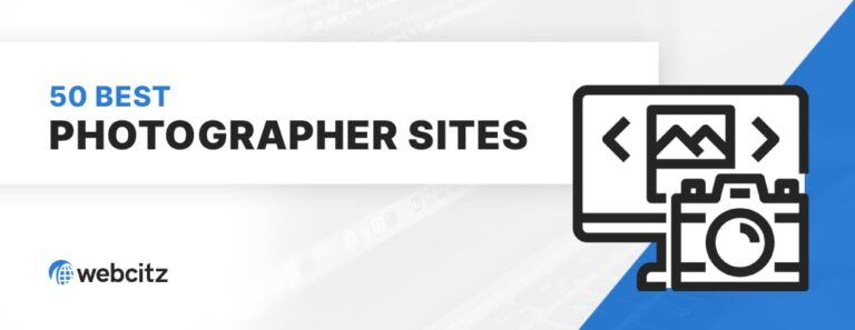 50 Best Photographer Websites