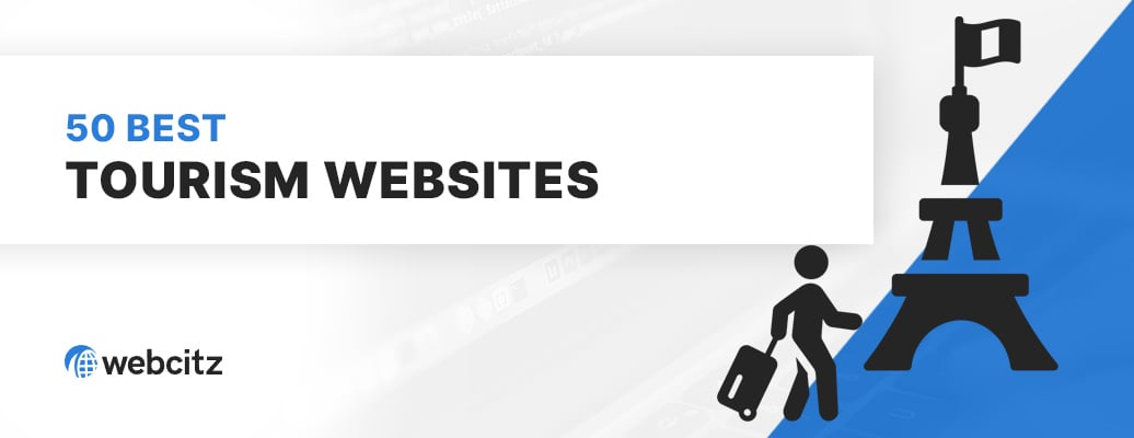 50 Best Tourism Websites Image