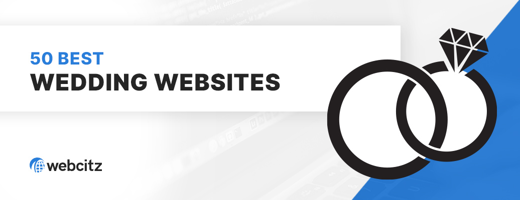 50 Best Wedding Websites Image