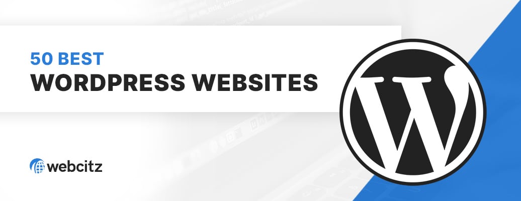 50 Best WordPress Websites Image