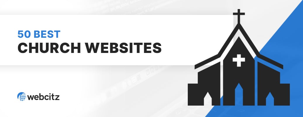 50 Best Church Websites Image