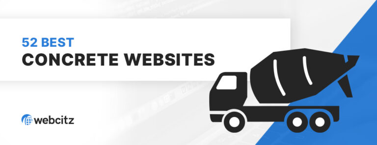52 Best Concrete Websites