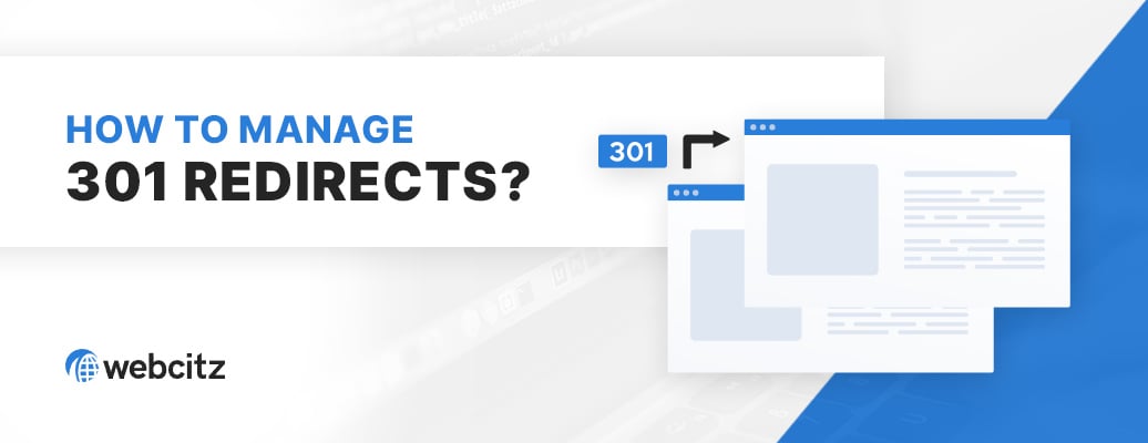 How to Manage 301 Redirects Image
